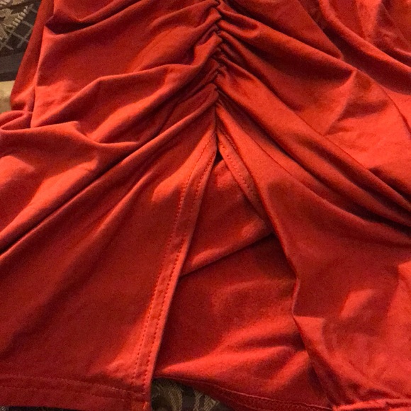 Red Bodycon Rouge Dress - Picture 2 of 2